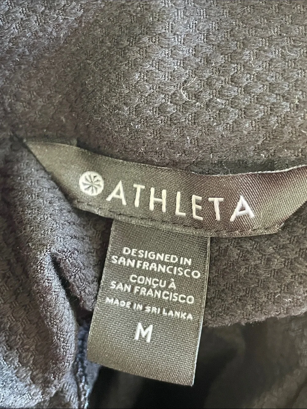 Athleta Athleta Whistler Half Zip in Black